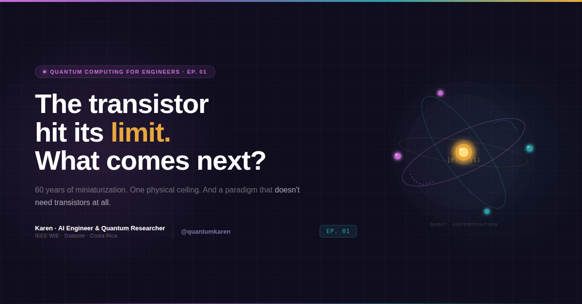 The End of the Transistor Era